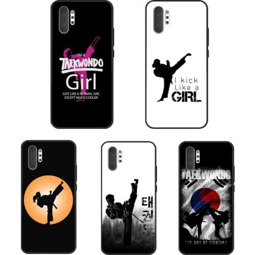 Kungfu Taekwondo For Samsung Galaxy S20 FE S8 S9 S10 Plus S10e Note 10 Plus Note 20 S21 Ultra Phone Case