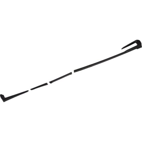 For Mazda 3 M3 Axela 2019 2020 Carbon Fiber Car Interior Front Center Control Dashboard Stripe Cover Trim Accessories