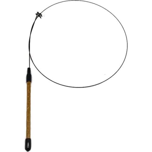 Dorakitten 1pc Cat Interactive Wand Toy DIY Steel Wire Training Kitten Toy Wand Cat Teasing Toy Pet Accessories Pet Supplies