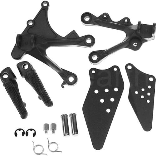 Motorcycle Front Foot Rest Pegs Pedal Footrests For Kawasaki Ninja ZX6R ZX 6R ZX-6R 2005 2006 2007 2008 05 06 07 08