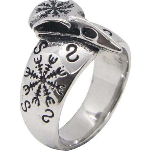 Newest!! Support Dropship Size 7-13 Vickings Style Cool Ring 316L Stainless Steel Fashion Jewelry Color Ring