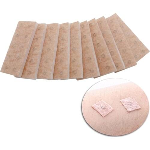 Wholesale 100Pcs/box Auricular Acupuncture Needles Disposable Sterile Ear Press Needles Ear Massage Plaster 2Sizes