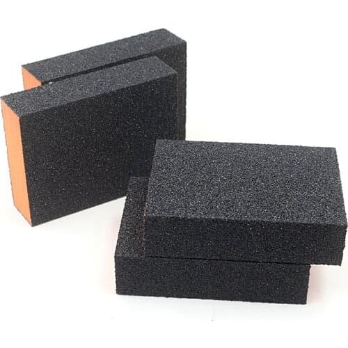 Clay Polymer Tools 80 240 Mesh Sponge Polishing Sand Paper Sand Block Elastic Grinding Sponge Block for Clay Pottery Polish Tool