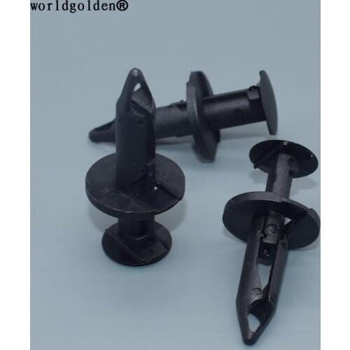 Worldgolden 100pcs auto fasteners Push-Type Retainer for GM 11518017, Ford W708530-S300