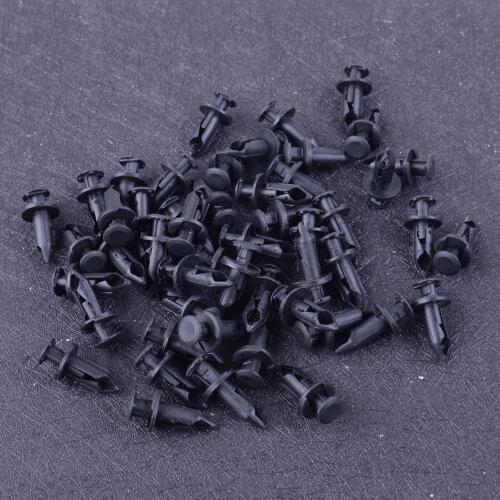 50pcs Fender Rivet Clips 8mm 5/16" ATV UTV 293150089 Fit For Can Am Maverick Commader Renegade Outlander
