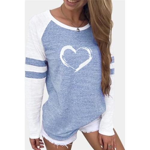 Autumn Top Women Long Sleeve T Shirt 2020 Striped Tops Tee Female Stitching Tees Fashion Loose Top Lady T-shirt 2XL