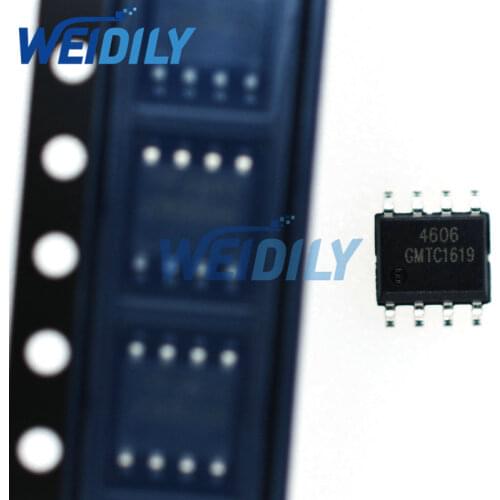 10pcs/Lot AO4606 4606 AO4606C MT4606 SMD Chip SOP8