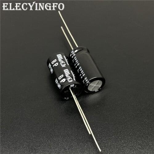 5pcs/50pcs 1000uF 6.3V NICHICON VP series 10x20mm 6.3V1000uF Bi-Polarized Electrolytic Capacitor