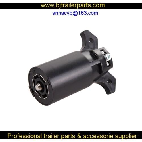 7 poles blade round truck trailer plug 7-way RV trailer connector replacement 7 pin male trailer end,trailer parts, accessories
