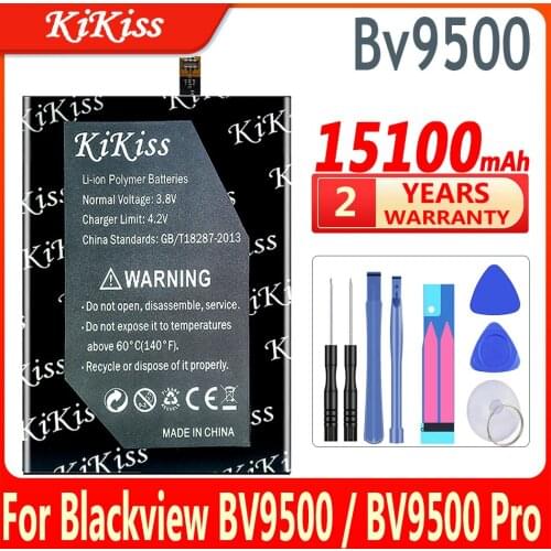 15100mAh Bv9500 Battery For Blackview BV9500 / BV9500 Pro BV9500Pro High Capacity Batteries Batterie Bateria + Gift Tools