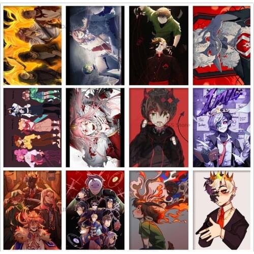 5d Diy Diamond Painting Anime Dream Smp Cartoon Poster Funny Protagonist Gift Diamond Mosaic Embroidery Cross Stitch Home Decor