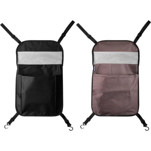 Car Handbag Holder Seat Back Organizer Front Seat Barrier Bag Storage Pocket Multifunction Stowing Tidying Auto Interior 2021