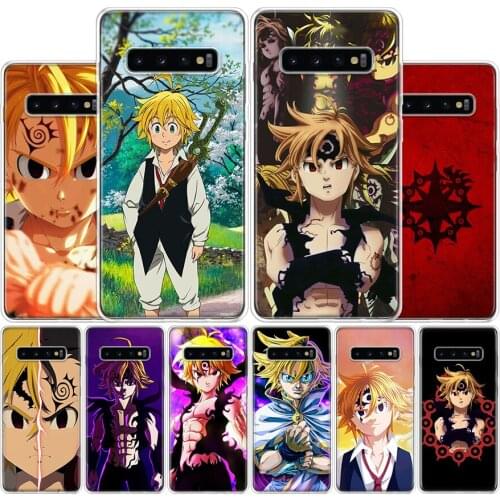 Seven Deadly Sins Meliodas Cover Phone Case For Samsung Galaxy A51 A71 A70 A50 A40 A30 A20E A10S A41 A21 A01 A6 A7 A8 A9 Plus Co