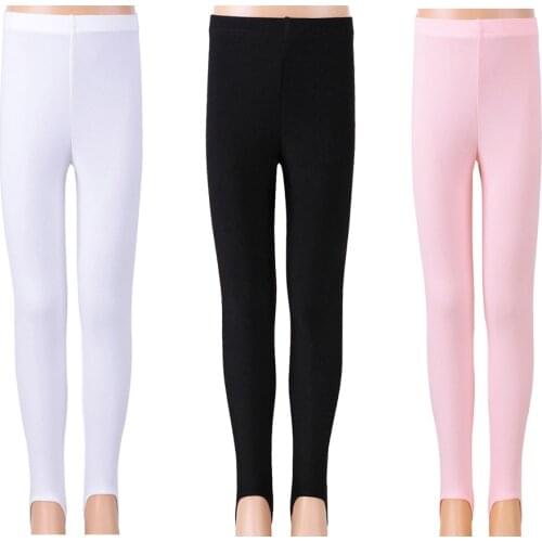BAOHULU Girls Kids Ballet Dance Pants Tights Stretch Lycra Cotton / Spandex Gymnastics Jogging Yoga Dance Trousers Dancing Socks