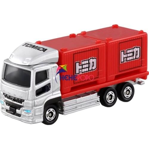 Baby Gift Takara Tomy Tomica No.85 971986 Mitsubishi Fuso Super Great Diecast Car Toy Truck Model Kit Collectibles Magic Puppets