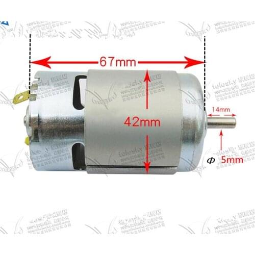 Motor 775 6-20V 12V 14.4V 18V 20V for RS-775WC-9013 Large torque for BOSCH MAKITA HITACHI RYOBI Milwaukee METABO HILTI Saw DIY