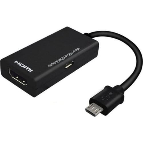 Micro USB 2.0 MHL To HDMI Cable HD 1080P For Android for Samsung HTC LG Android HDMI Converter Mini Mirco USB Adapter