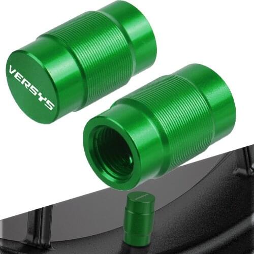 For Kawasaki Versys 300/X-300 2017-2018 versys 650 1000 2015 2016 Motorcycle Wheel Tire Valve caps CNC Aluminum Airtight cover
