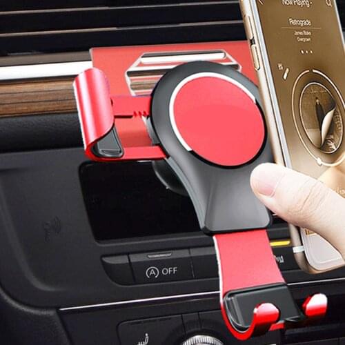 For Audi A6L/A7 Mobile Phone Gravity Bracket For iphone Android accessories Magnetic Car Phone Holder Magnetic Car Mount Stand
