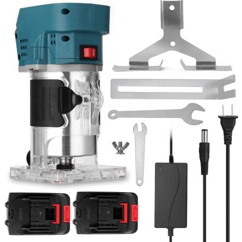 Multifunctional Electric Trimming Machine Electromechanical Wood Milling Engraving Slotting Machine Wood Router Woodworking Tool