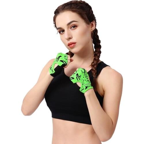 Gym Equipment Workout Gloves Dumbbell Horizontal Bar Non-slip Breathable Weightlifting Women Training Gloves
