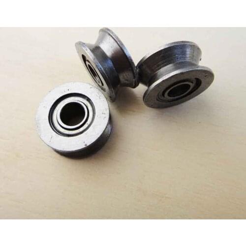 30PCS V-belt pulley bearing metal drive pulley ball bearings DIY model toy car accessories free shipping