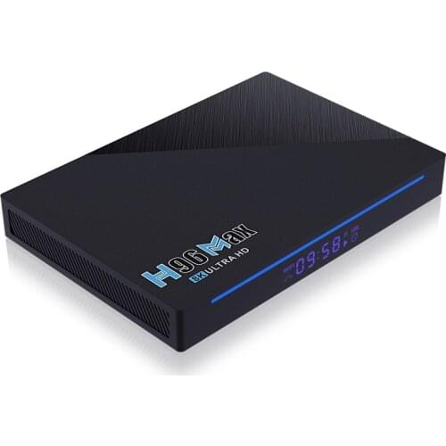 H96 MAX Smart TV BOX RK3566 Android 11 2.4 5G Wifi 4GB 8GB Ram 8K 24fps Google Voice Media Player Youtube Gyros Remote TV Box