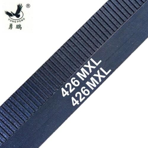 5 pieces/set MXL Timing belt 426 MXL 050 Pitch 0.08"(2.032mm) length 42.6" 1081mm width 0.50" 12.7mm B532 Timing pulley