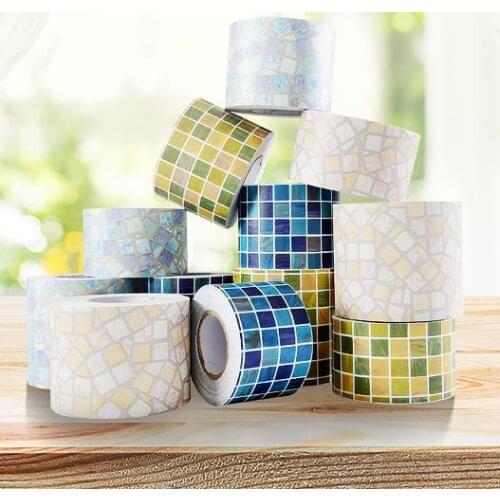 Baseboard pvc self-adhesive wallpaper decoration bedroom living room waist line stickers bathroom waterproof baseboard wall