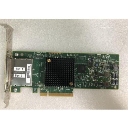 SAS 9207-8E LSI00300 LSISAS2308 New Original 8 port HBA JBOD SFF8088 6Gb PCI-E 3.0 X8 Controller Card