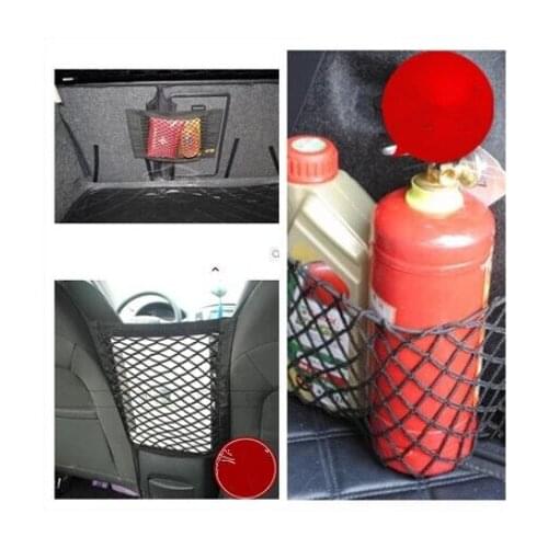Car-Styling Trunk Seat Storage Net Pocket Bag For Citroen DS-series C-Quatre C-Triomphe Picasso C1 C2 C3 C4 C4L C5 Elysee