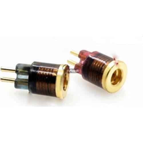 Pair Headphone Plug for W4r UM3x 1964 Heir 10.A IEM8.0 IEM10.0 KZ zs5/zs3 0.78mm Male to MMCX Female Converter Adapter