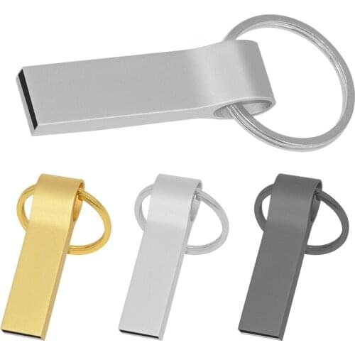 USB Flash Drive 64GB 128GB Pen Drive 32GB 16GB 8GB USB Flash Pendrive Memory USB 2.0 Stick 64gb cle usb 2.0 U disk with key ring