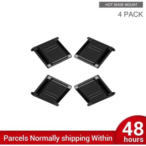 4 PACK Hot Shoe Protective Cover Cap BS-1 for Canon Nikon Olympus Panasonic Pentax Fujifilm DSLR SLR Camera Accessories