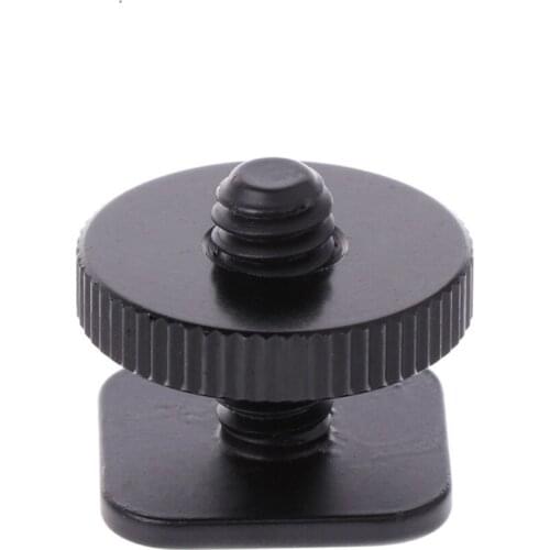 1/4 inch Single Layer Tripod Mount Screw to Studio Flash Hot Shoe Adaptor For Nikon