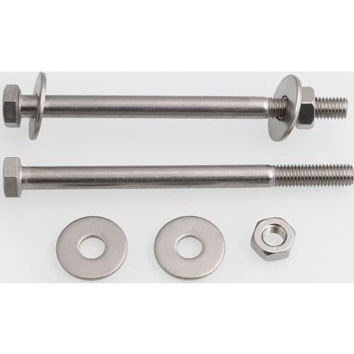 1pcs Through wall screw stainless steel external hexagon long lengthening bolt pair rod m6m8m10m12m16mm