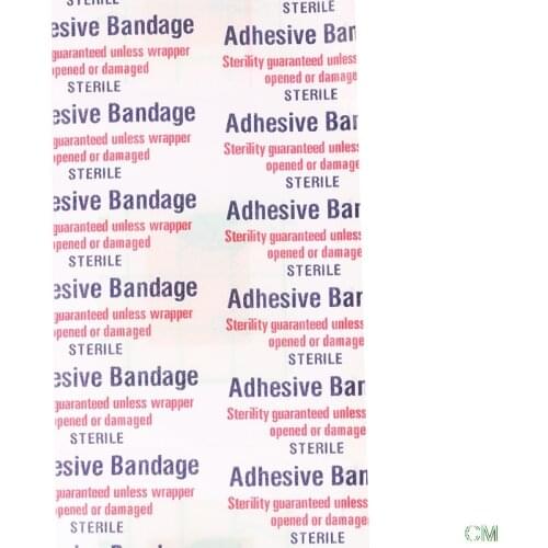 100pcsWaterproof First Aid Woundplast Breathable Medical Adhesive Bandage Surgical Tape Wound Dressing Band Aid Sticking Plaster