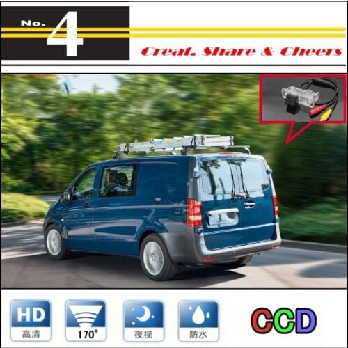 For Mercedes Benz Viano High Quality Rear View Back Up Waterproof Camera Car Camera For PAL / NTSC Tuning | CCD + RCA Standard