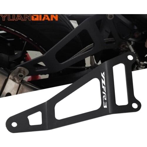 For YAMAHA YZF-R3 YZF R3 Motorcycle Accessories Rear Foot Peg Footrest Blanking Plates YZFR3 2015-2021 2020 2019 2018 2017 2016