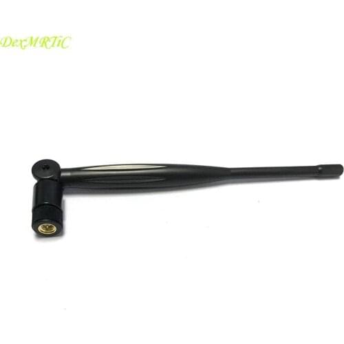 1PC 2.4G/5G Dual-Band Antenna OMNI 5dbi Glue Stick Rotatable Aerial with SMA Connector 18cm long Wireless Wifi Router New