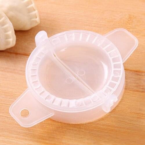 Kitchen DIY Dumpling Chinese Jiaozi Mold Cutter Pastry Dough Press Mould Maker