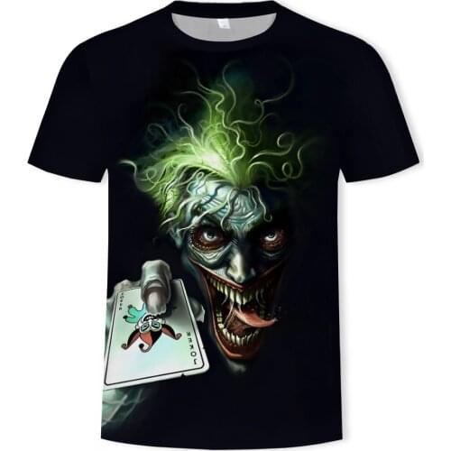 Summer Mens 3D Printed Short-sleeved Shirt 3D T Cartoon Harajuku Anime Shirt Casual Cool Fashion Joker Hip-hop 2021 New Top