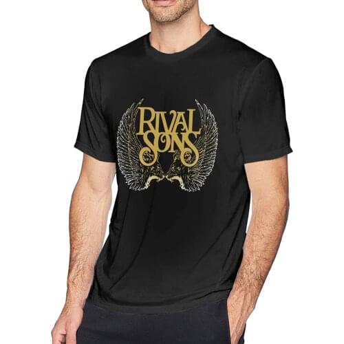 Nexbas Mens Cool Rival Sons T-Shirt Short Sleeve Crew Neck Tee for Men