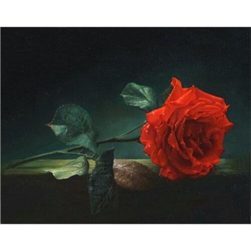 New Red rose flower,5D DIY Diamond Painting Embroidery Full Square/round Cross Stitch Rhinestone Mosaic Home Decor Gift NEW468