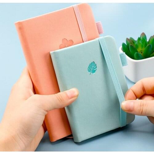 A6 A7 Portable Notebook 200pages Portable Notepad Mini Pocket Note Book Small Work Meeting Record Memo Journal Notebook