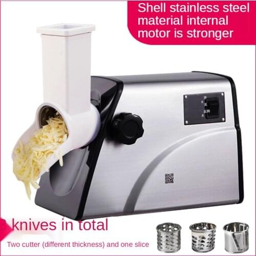 Cheese Slicer Electric Commercial Automatic Shredder Mozzarella Cheese Grater Household Cheese Slicing Slicer