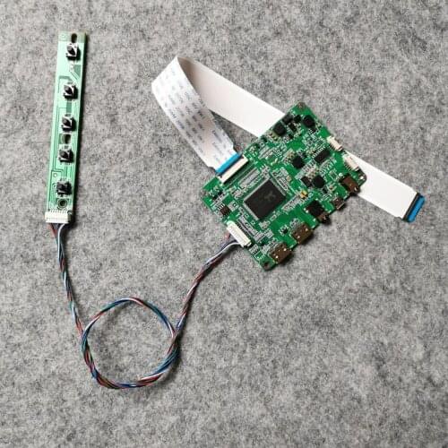 LCD controller drive board EDP 30-Pin 1920*1080 laptops micro USB 5V Power For NV173FHM-N32/N41/N4C matrix DIY kit 2-mini