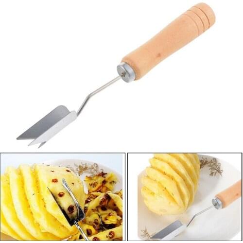 1PC Creative Pineapple Slicer ananas cut Stainless Steel Pineapple Eye Peeler Pineapple Seed Remover Knife Fruit Tools