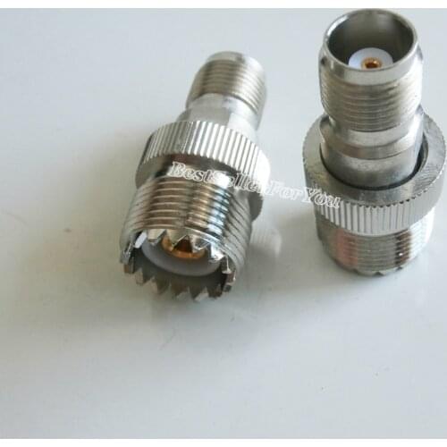 1Piece UHF SO-239 Female SO239 Female To TNC Female Jack Straight And Connector Adapter