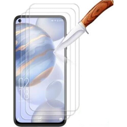 3-1PCS Glass For Oukitel C21 Screen Protector 9D Protective Tempered Glass ON Cristal Oukitel C21 C 21 6.4" Pelicula de vidro